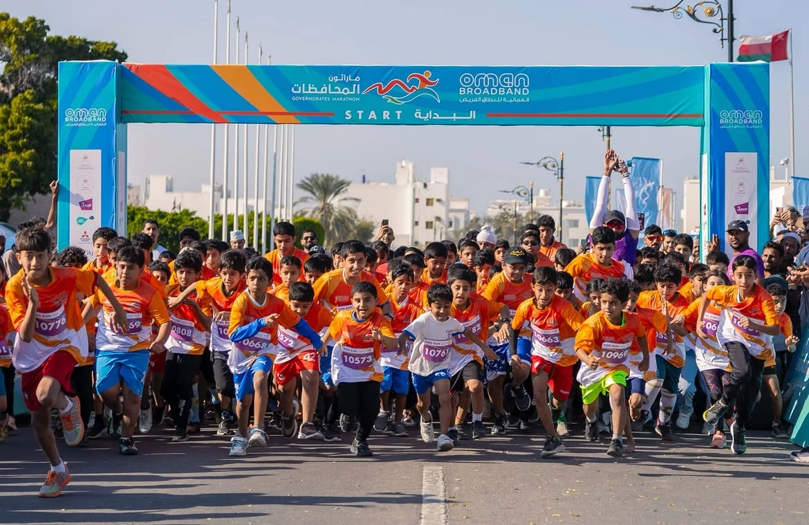 ماراثون العمانية للنطاق العريض للمحافظات